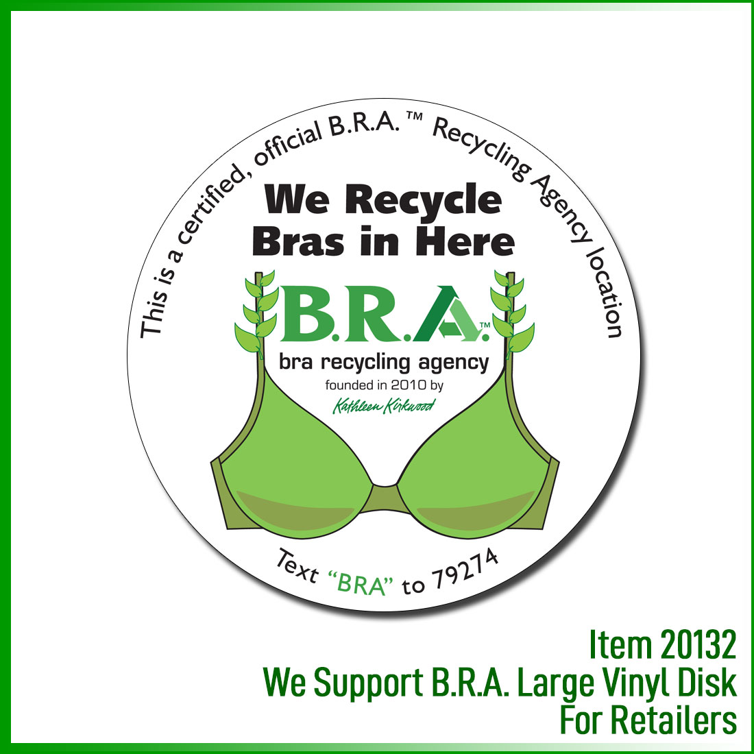 Retailers  Bra Recycling Agency B.R.A. Founded By Kathleen Kirkwood